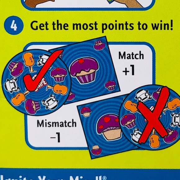 New Sealed ThinkFun Game Hyper Swipe-Memory, Matching skills and Reflexes - Picture 11 of 14